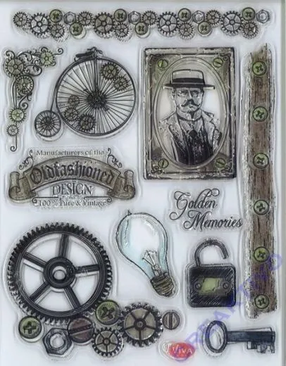 Silikon-Stempel Oldfashioned Design