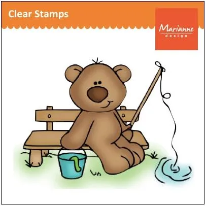 Marianne Design Stempel Stampfairy Fishing