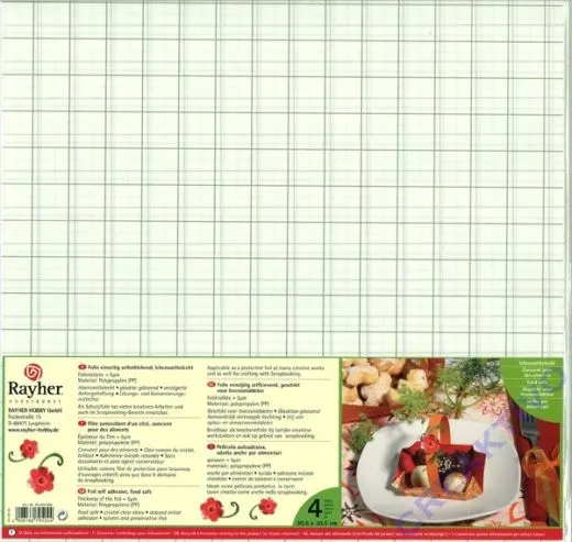 Folie einseitig klebend, lebensmittelecht