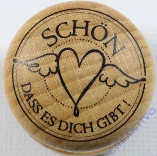 Butterer Stempel - Sch�n, dass es Dich gibt