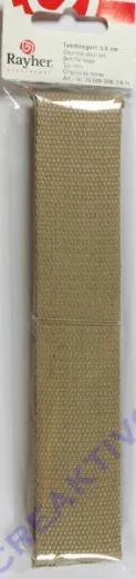 Taschengurt 3,8cm beige