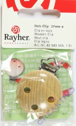 Holz-Clip 37mm