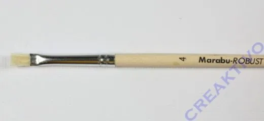 Marabu Pinsel Robust flach Gr. 4