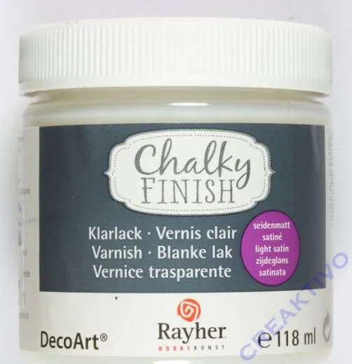 Chalky Finish - Klarlack seidenmatt 118ml