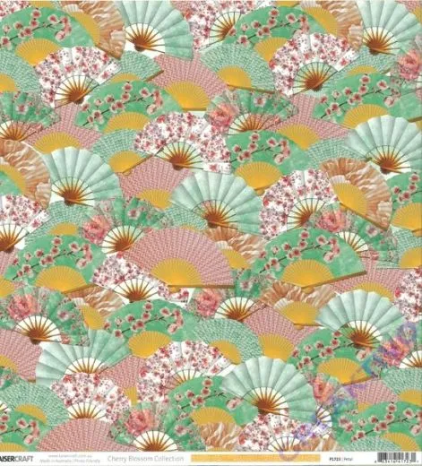 Scrapbooking-Papier Cherry Blossom - Petal (Restbestand)