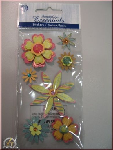 Heyda Sticker Herz-Blumen