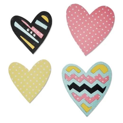 Sizzix Bigz Die - Tribal Hearts