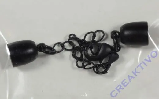Pracht Verschluss 6mm scharz matt