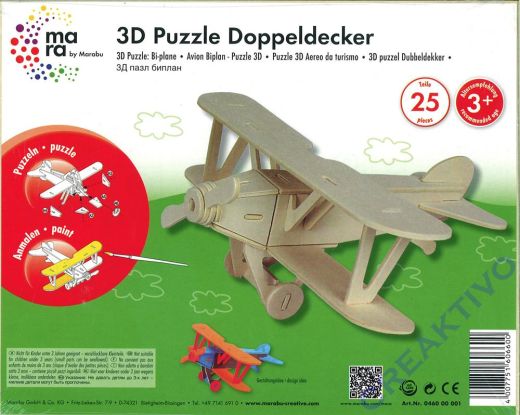 3D Puzzle Doppeldecker