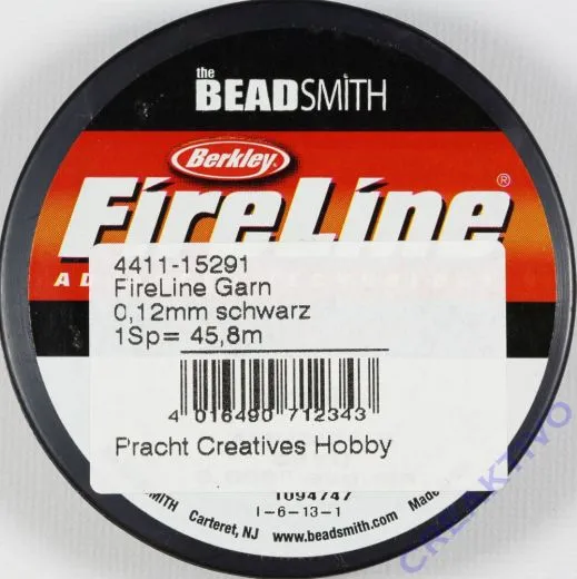 FireLine 0,12mm schwarz