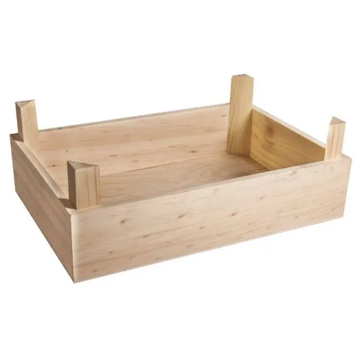 Holzkasten Latten-Optik FSC