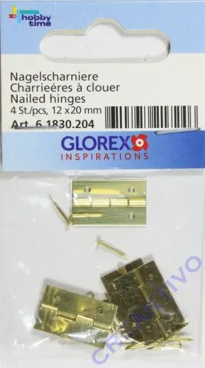 Nagelscharniere 12x20mm