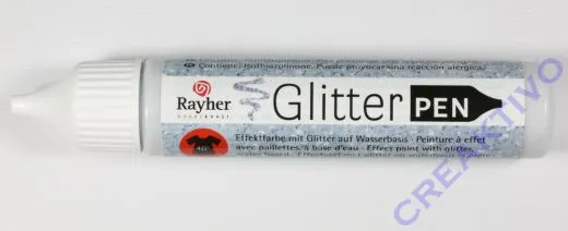 Rayher Glitter Effekt-Pen kristall