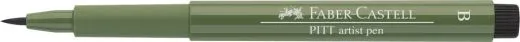 Tuschestift PITT� Artist Pen Brush chromoxydgr�n stumpf