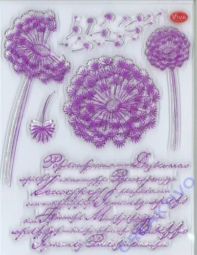 Silikon-Stempel L�wenzahn
