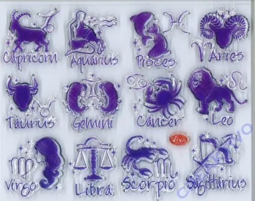 Silikon-Stempel Sternzeichen