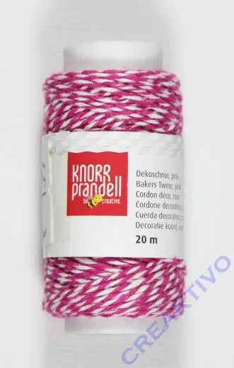 Dekoschnur pink 20m