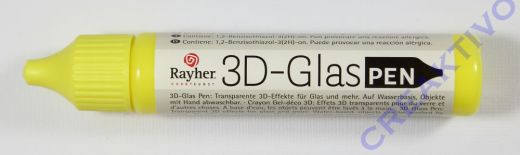 Rayher 3D-Glasdecor-Pen sonnengelb