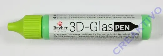 Rayher 3D-Glasdecor-Pen Maigr�n