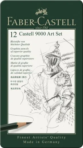 Bleistift CASTELL 9000 12er Art Set