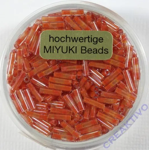 Japanische Miyuki-Stifte 6mm hell rot