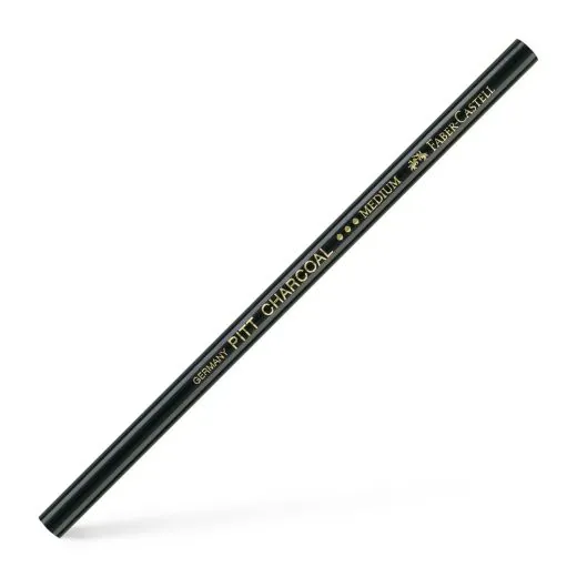 Kohlestift PITT fettfrei schwarz medium