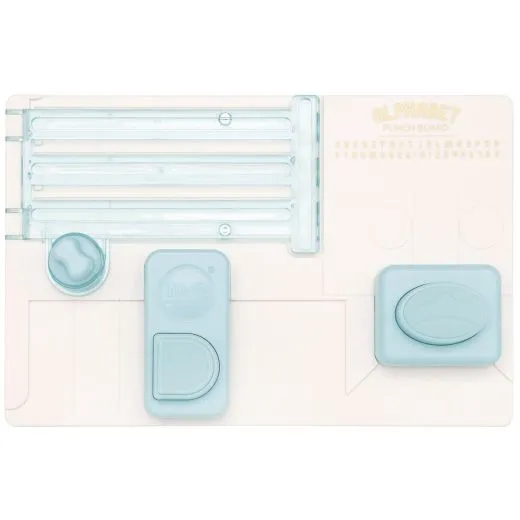 WeR Memory Keepers Alphabet Punch Board