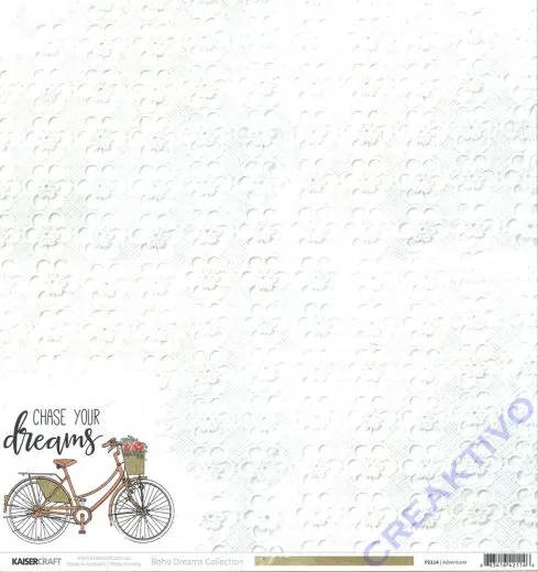 Scrapbooking-Papier Kaisercraft Boho Dreams - P2114 Adventurer