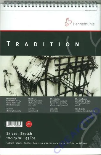 Hahnem�hle Tradition Skizze 24x34cm
