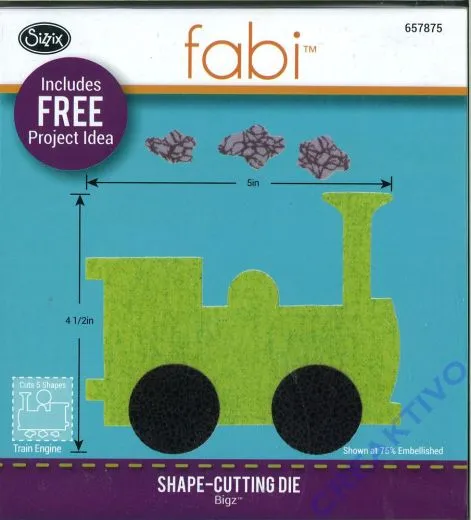 Sizzix Bigz Die - Train Engine
