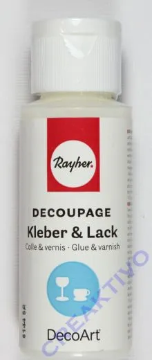 Decoupage Kleber & Lack 59ml fr Glas