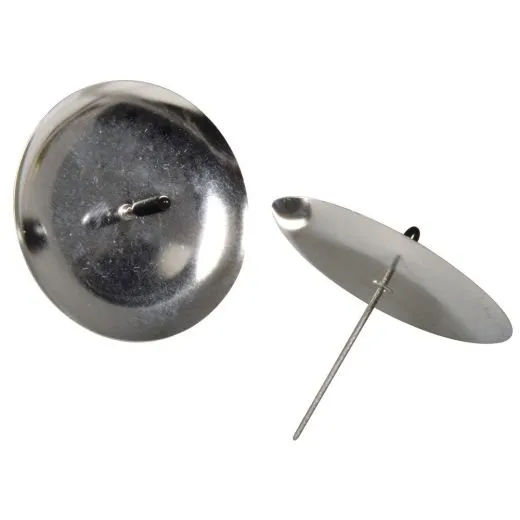 Adventskranz-Kerzenhalter 8cm silber