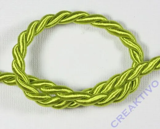 Dekokordel 6mm Meterware hellgr�n
