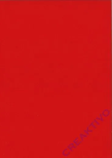 Bastelfilz Bogen 20x30 1mm rot