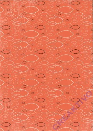 Designkarton Jesus Orange DinA4 Motiv 3