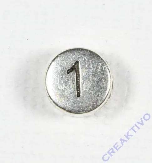 Metall-Perle 1 7mm