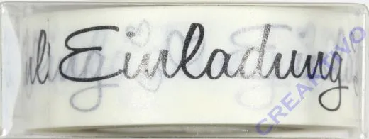 Masking Tape Einladung