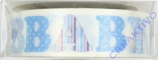 Masking Tape Baby hellblau
