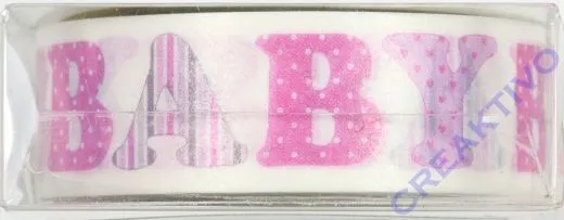 Masking Tape Baby rosa