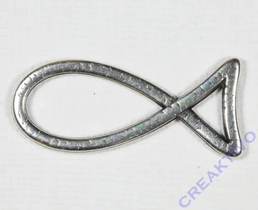 Metallzwischenteil christl. Fisch
