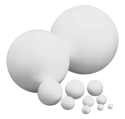 Styropor-Kugel 18cm 2 Halbschalen