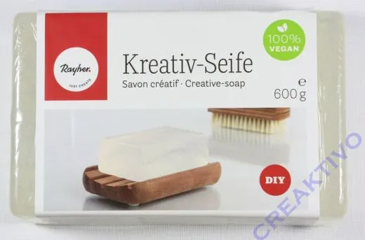 Kreativ-Seife transparent 600g