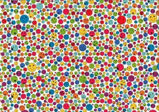 Motiv-Fotokarton 300g/qm 50x70cm Emojis