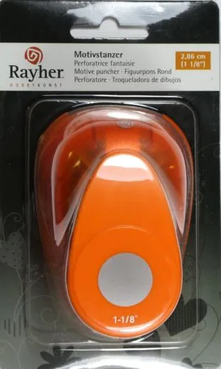 Motivstanzer Kreis rund 1 1/8