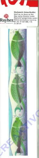 Wachsmotiv Anlass-Bord�re Fische