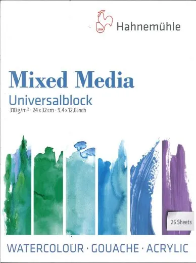 Hahnem�hle Universalblock Mixed Media 24x32cm