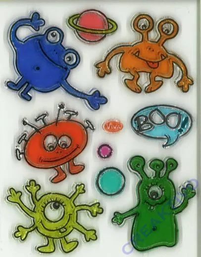Silikon-Stempel Kleine Monster