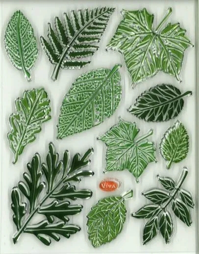 Silikon-Stempel Bl�tter