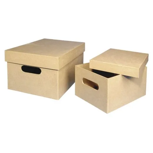 Pappmach� Sammelbox klein