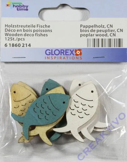 Holzstreuteile Fische